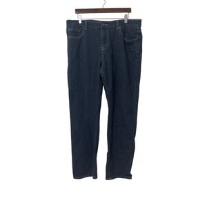 Big Joe Mens Dark Wash‎ Straight Leg Denim Jeans Casual Western Rodeo 38x32